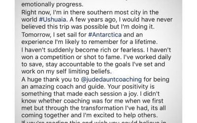 Achieving your dreams